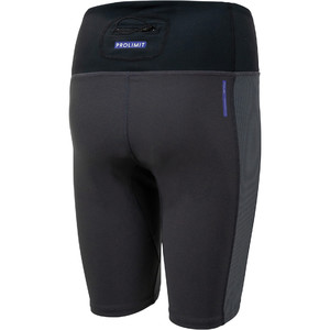 2024 Prolimit Womens Printed SUP Quick Dry Shorts 400.14790.040 - Sort / Lavendel